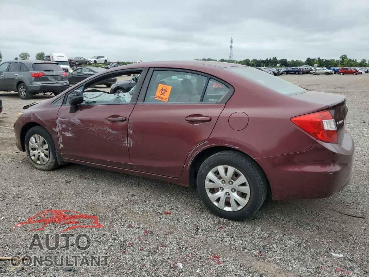 HONDA CIVIC 2012 - 2HGFB2F48CH049118