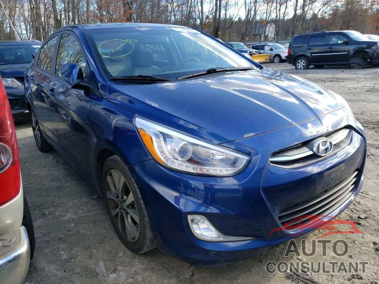 HYUNDAI ACCENT 2016 - KMHCU4AE7GU050458