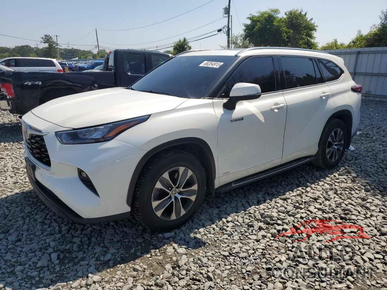 TOYOTA HIGHLANDER 2020 - 5TDGBRCH3LS509743