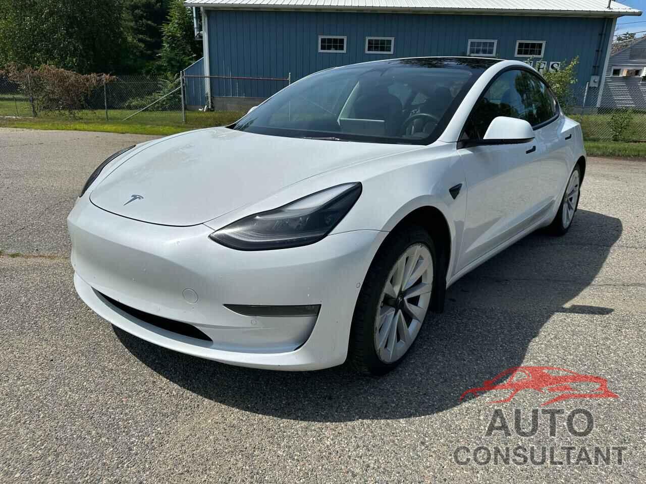 TESLA MODEL 3 2022 - 5YJ3E1EB2NF178127