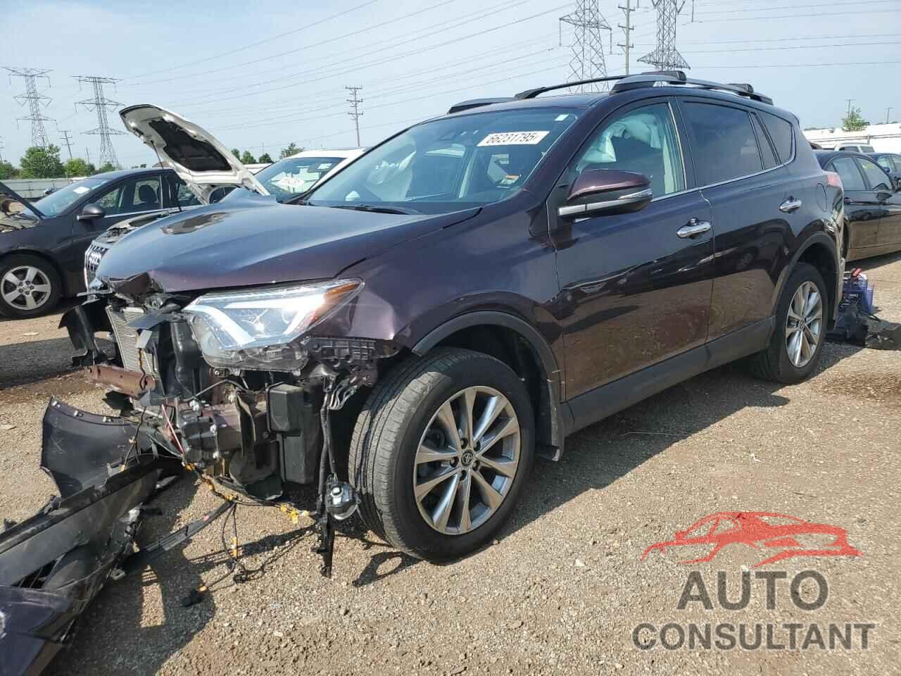 TOYOTA RAV4 2017 - 2T3DFREV2HW578584
