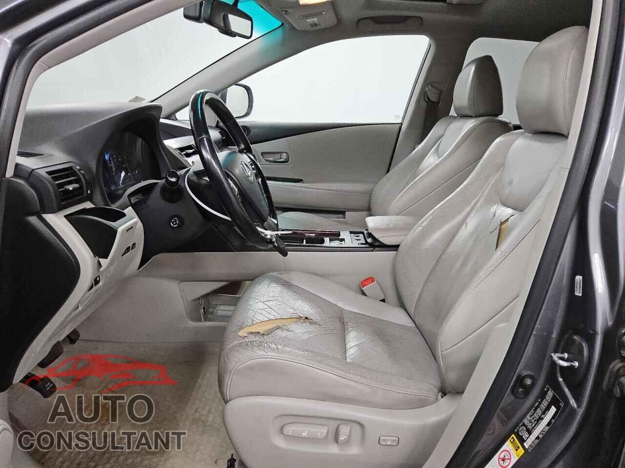 LEXUS RX350 2012 - 2T2BK1BA5CC122955