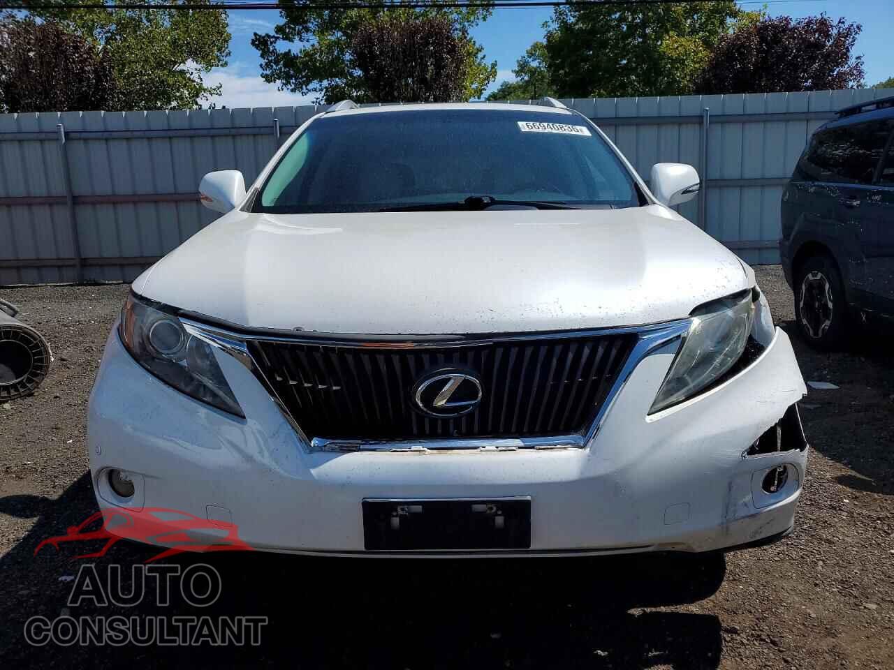 LEXUS RX350 2012 - 2T2BK1BA3CC135252