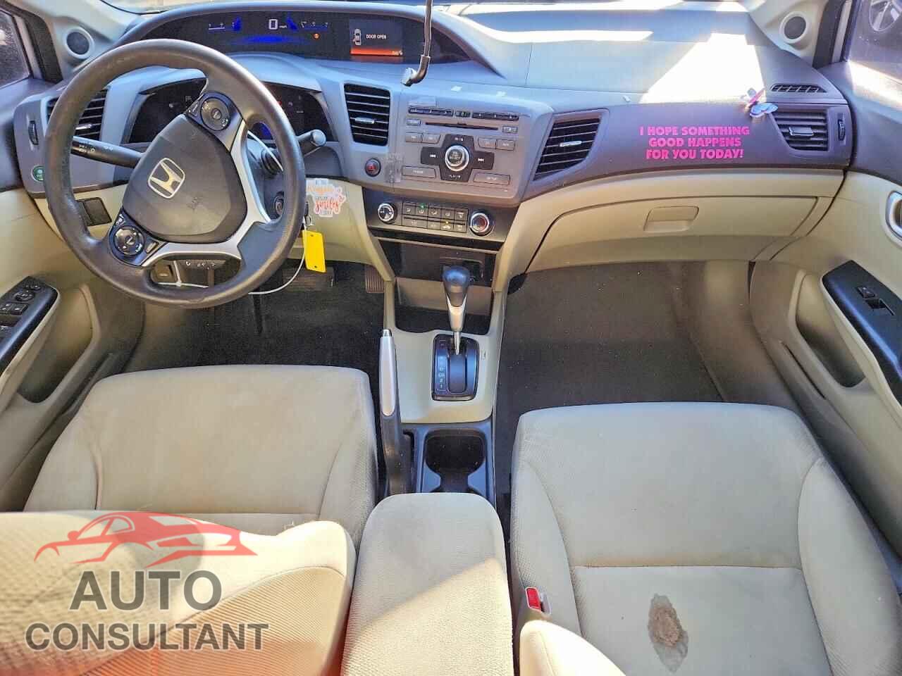 HONDA CIVIC 2012 - 2HGFB2F85CH312409