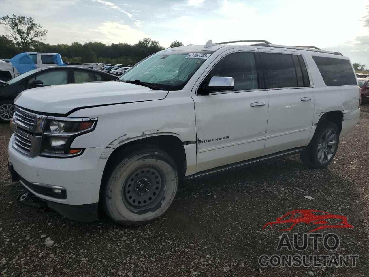 CHEVROLET SUBURBAN 2017 - 1GNSKJKC0HR258291