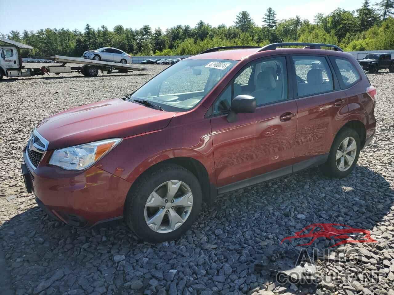 SUBARU FORESTER 2016 - JF2SJABC6GH526116