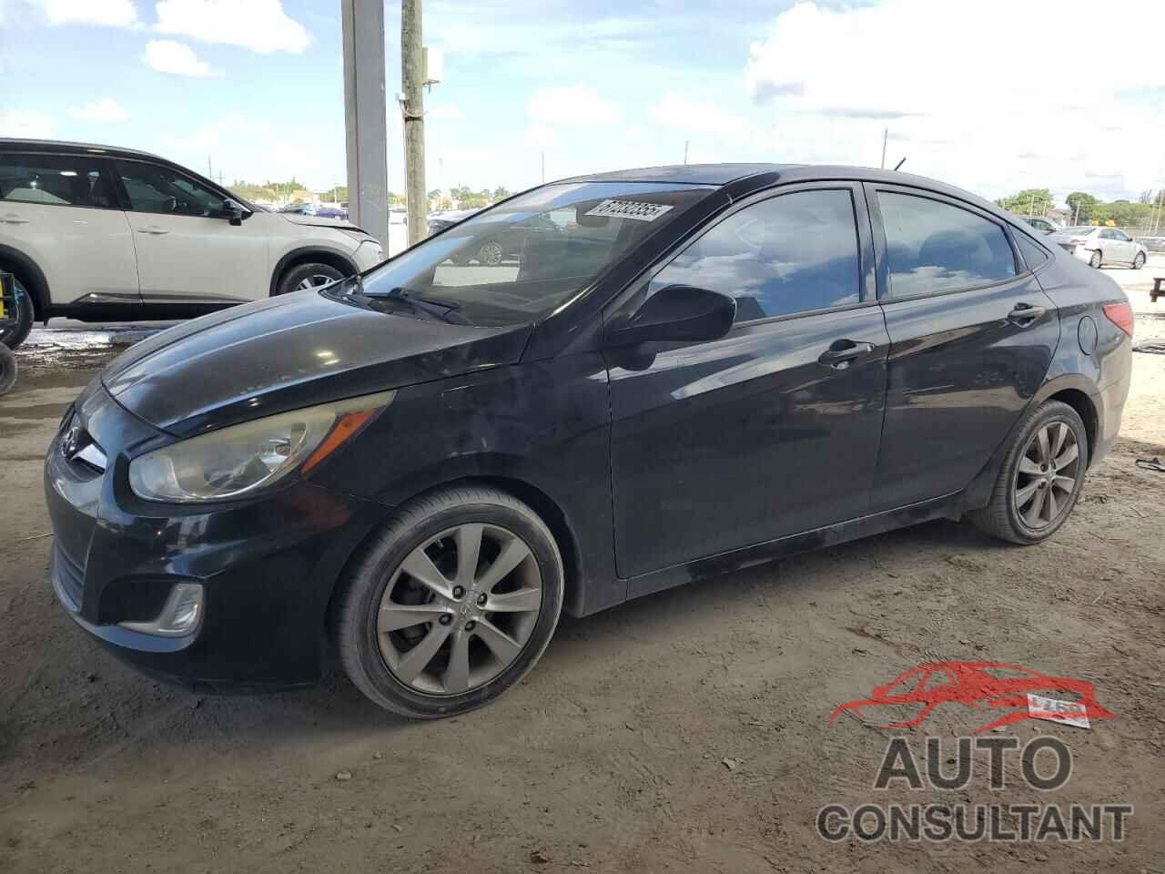 HYUNDAI ACCENT 2013 - KMHCU4AE4DU396589