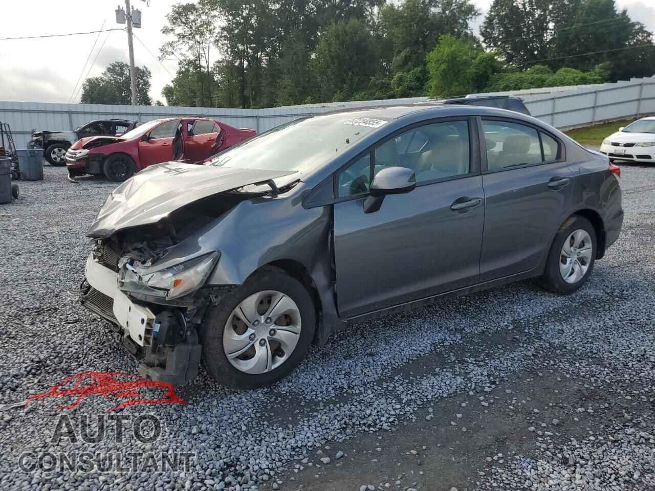 HONDA CIVIC 2013 - 19XFB2F50DE063373