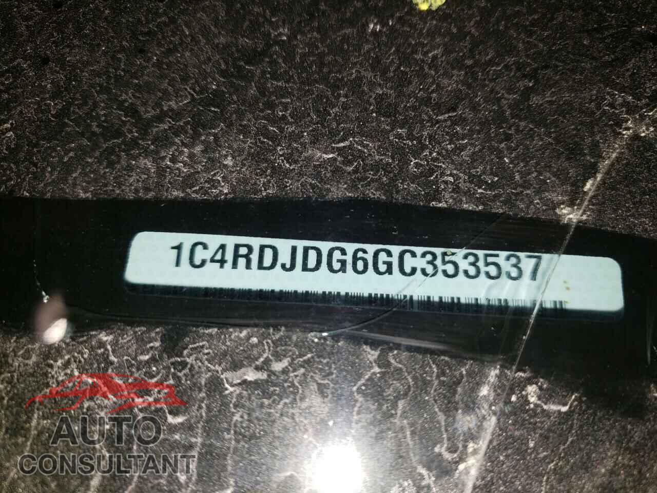 DODGE DURANGO 2016 - 1C4RDJDG6GC353537
