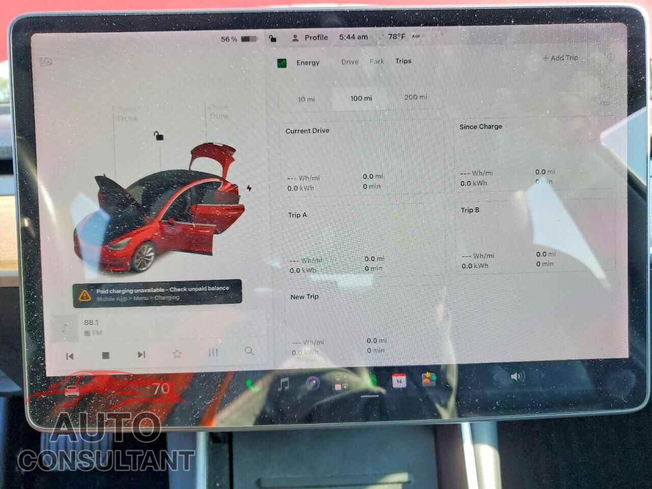 TESLA MODEL 3 2018 - 5YJ3E1EB2JF133425