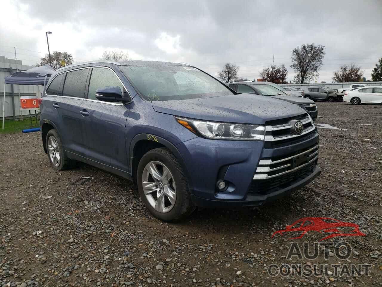 TOYOTA HIGHLANDER 2019 - 5TDDZRFH8KS707257