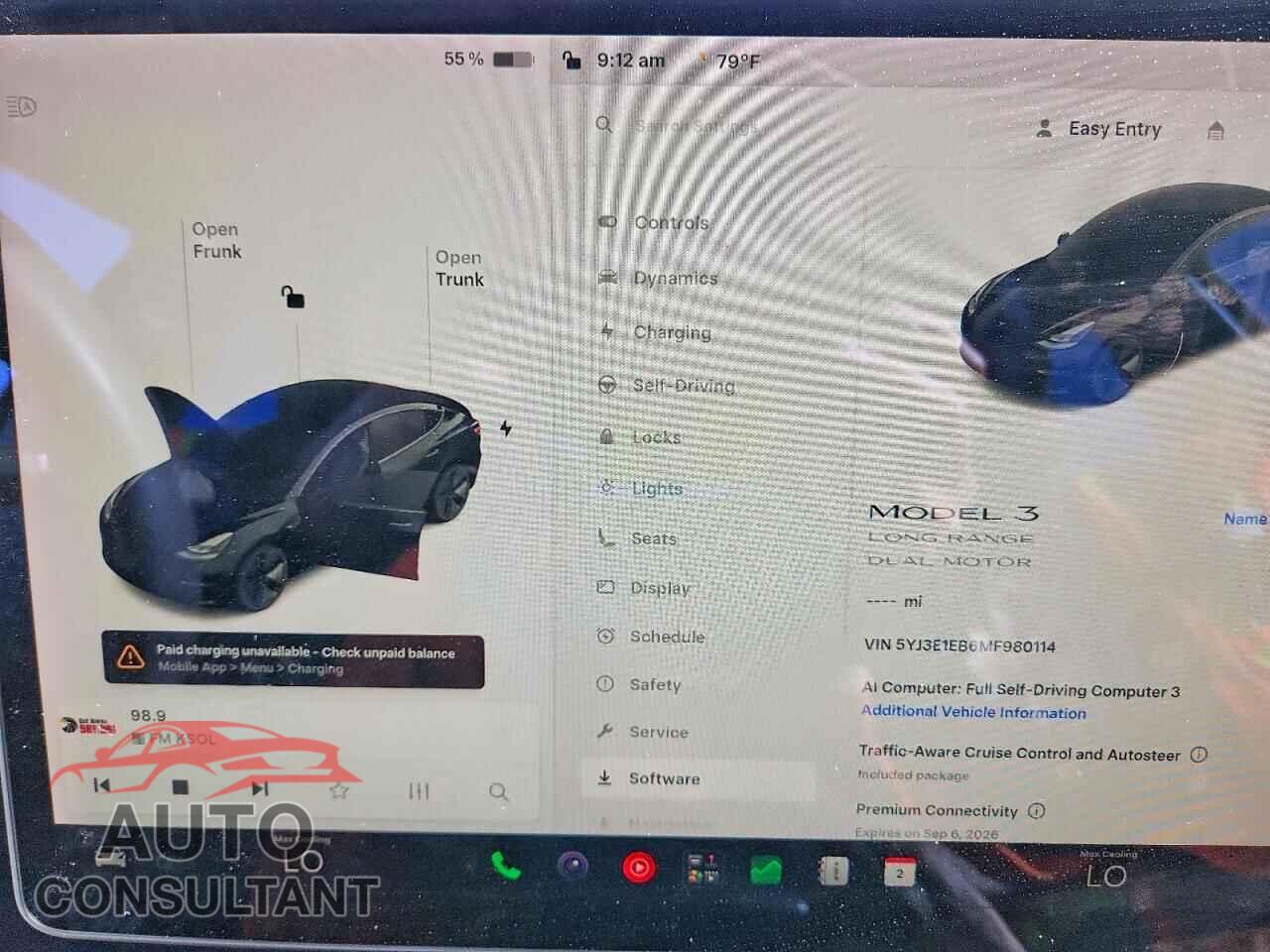 TESLA MODEL 3 2021 - 5YJ3E1EB6MF980114