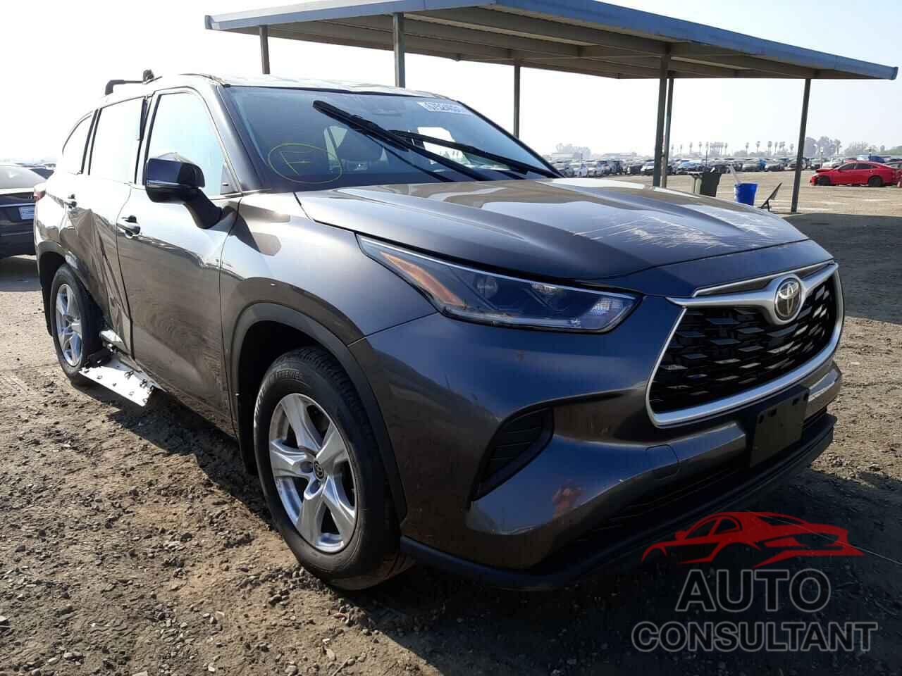 TOYOTA HIGHLANDER 2021 - 5TDCZRBH4MS152831