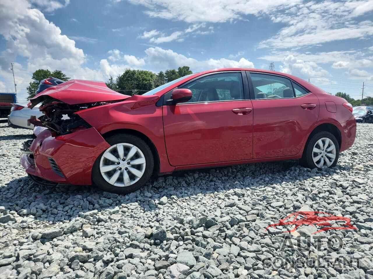 TOYOTA COROLLA 2016 - 2T1BURHE9GC603675