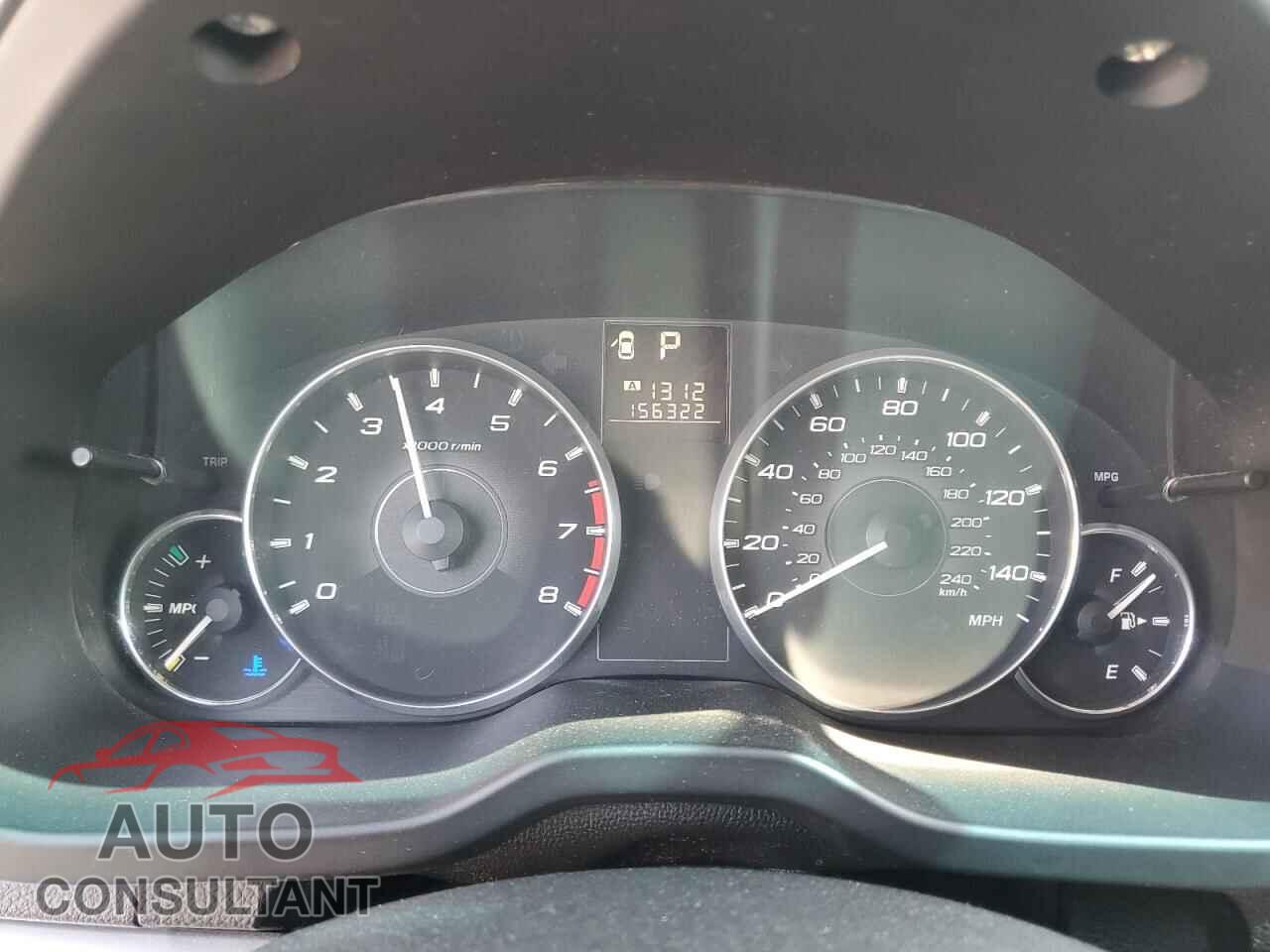 SUBARU OUTBACK 2012 - 4S4BRBCC2C3289106