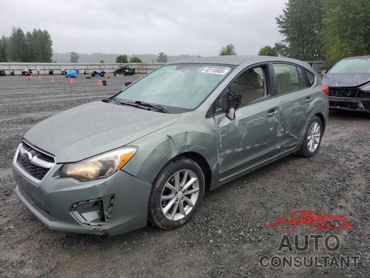 SUBARU IMPREZA 2014 - JF1GPAC67E8230729