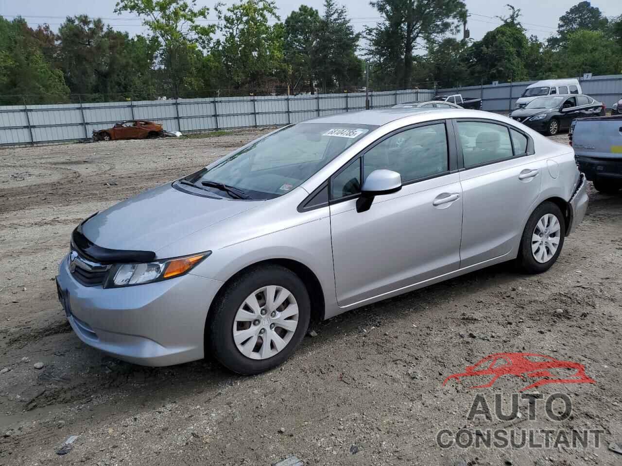 HONDA CIVIC 2012 - 19XFB2F54CE106210