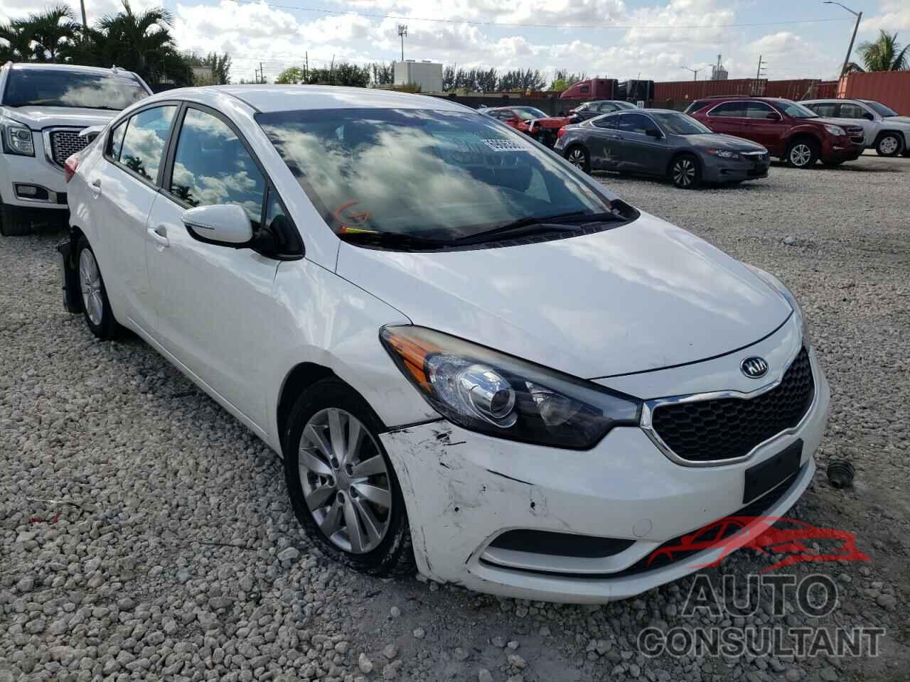 KIA FORTE 2016 - KNAFX4A68G5506752