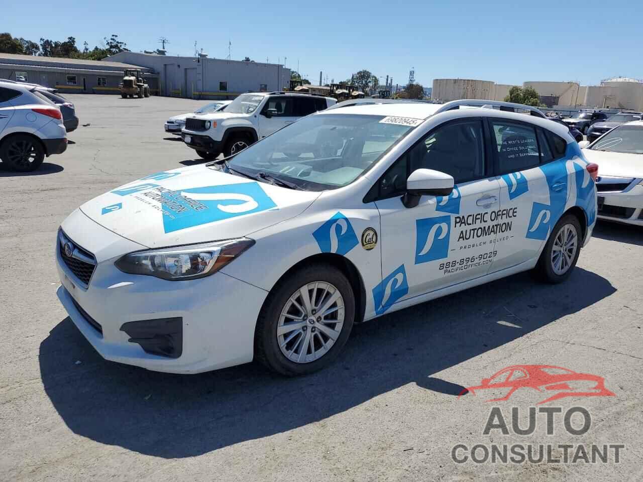 SUBARU IMPREZA 2018 - 4S3GTAB64J3706174