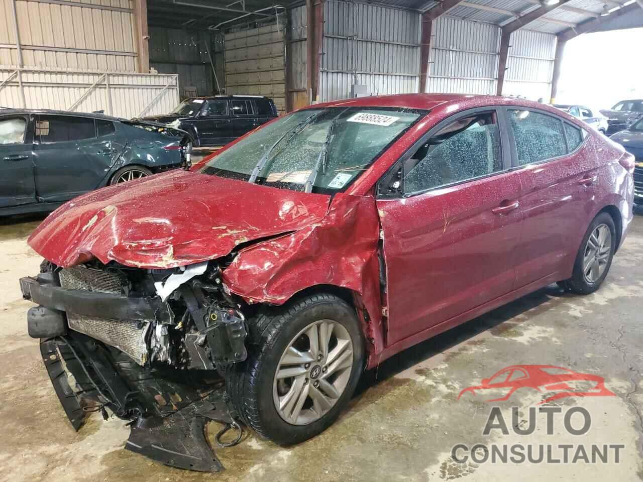 HYUNDAI ELANTRA 2019 - KMHD84LF8KU769256