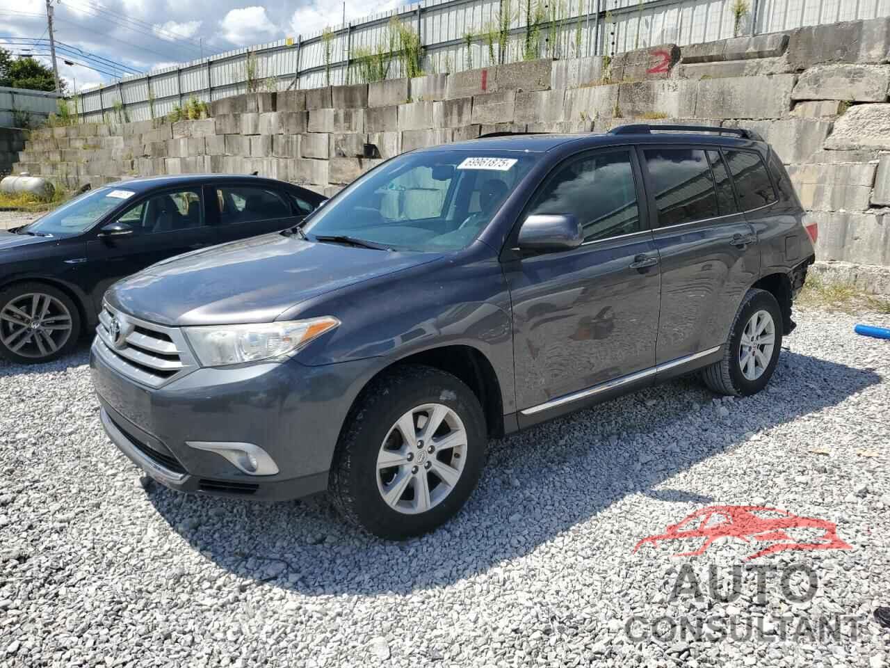 TOYOTA HIGHLANDER 2013 - 5TDZK3EH3DS122565