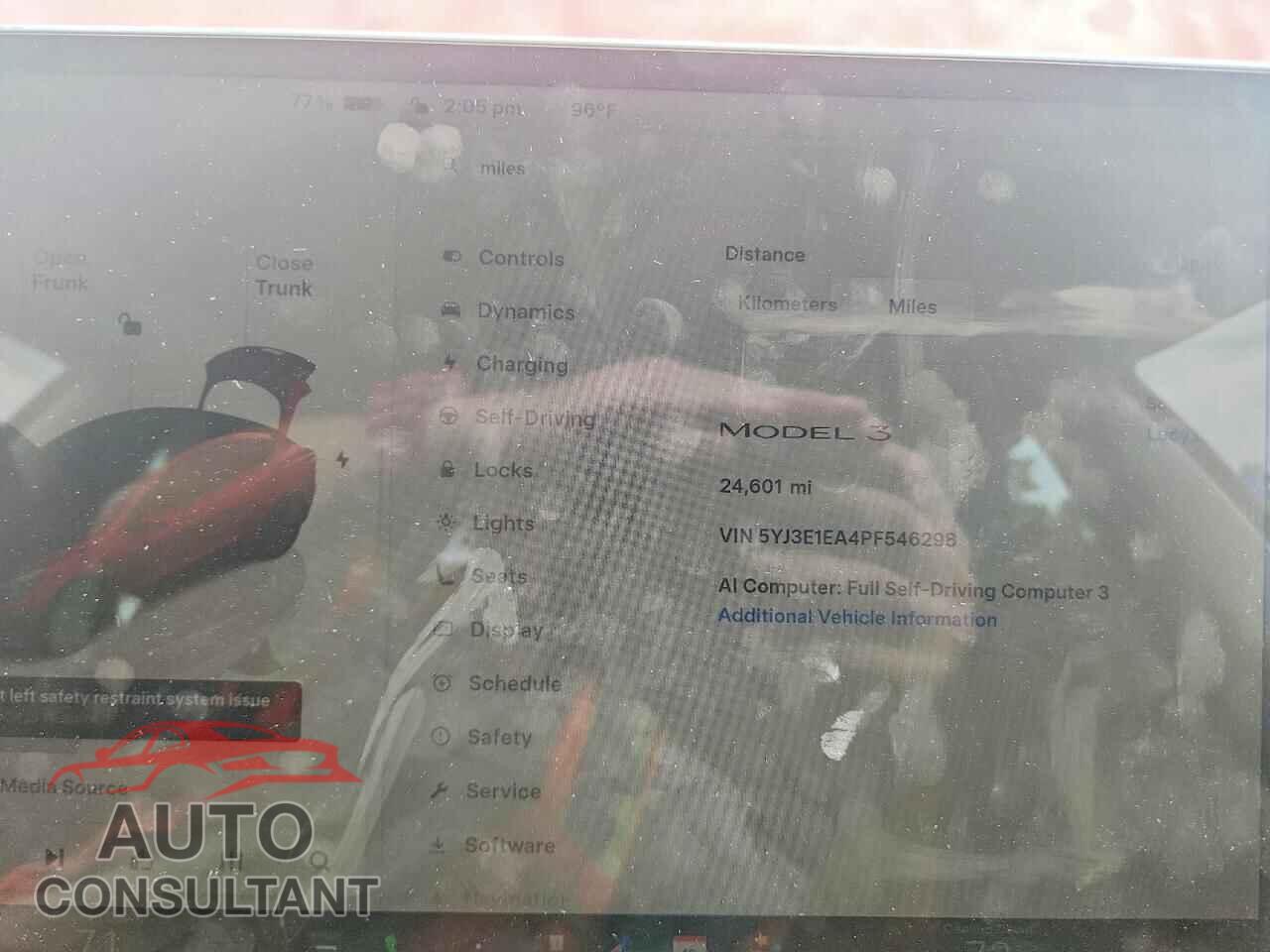 TESLA MODEL 3 2023 - 5YJ3E1EA4PF546298