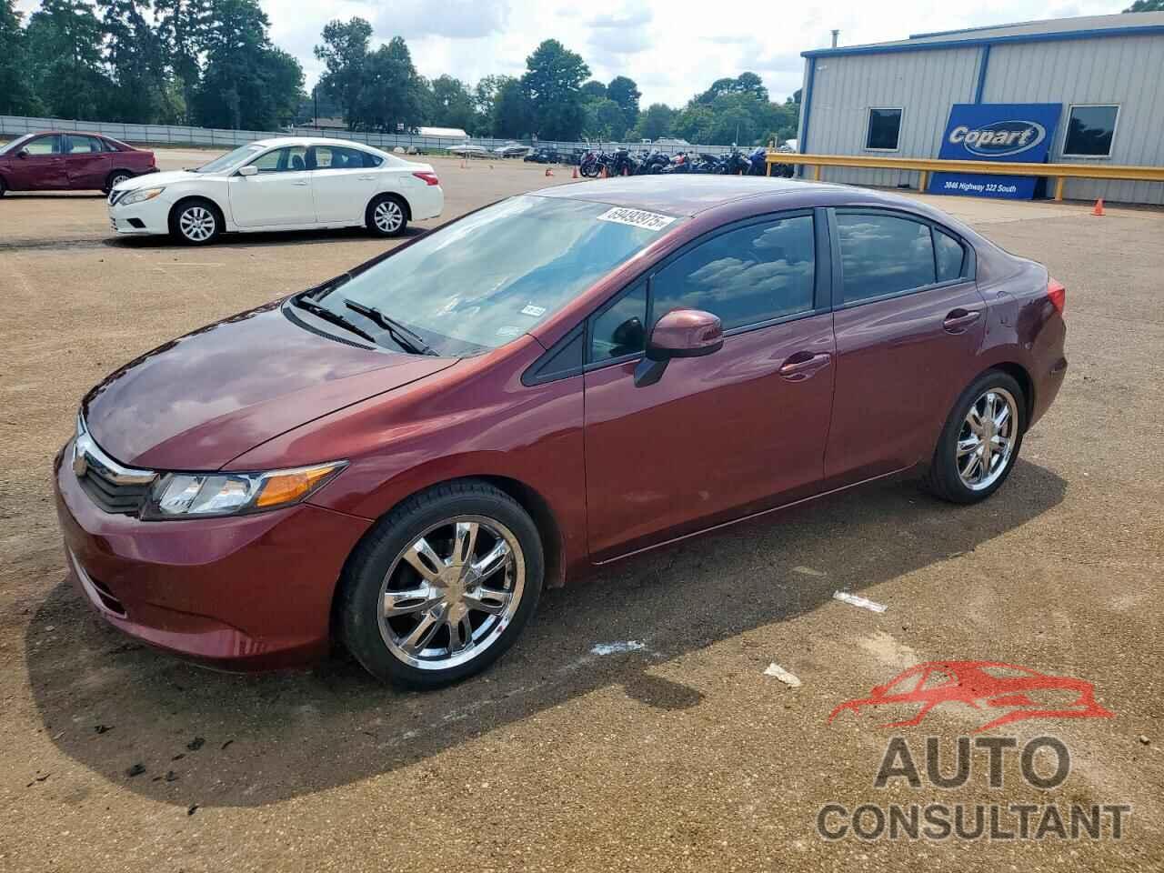 HONDA CIVIC 2012 - 2HGFB2F54CH555411