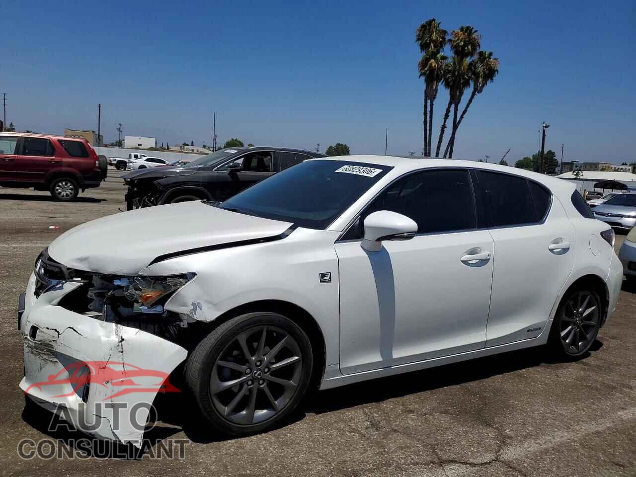 LEXUS CT 200 2012 - JTHKD5BH4C2086949
