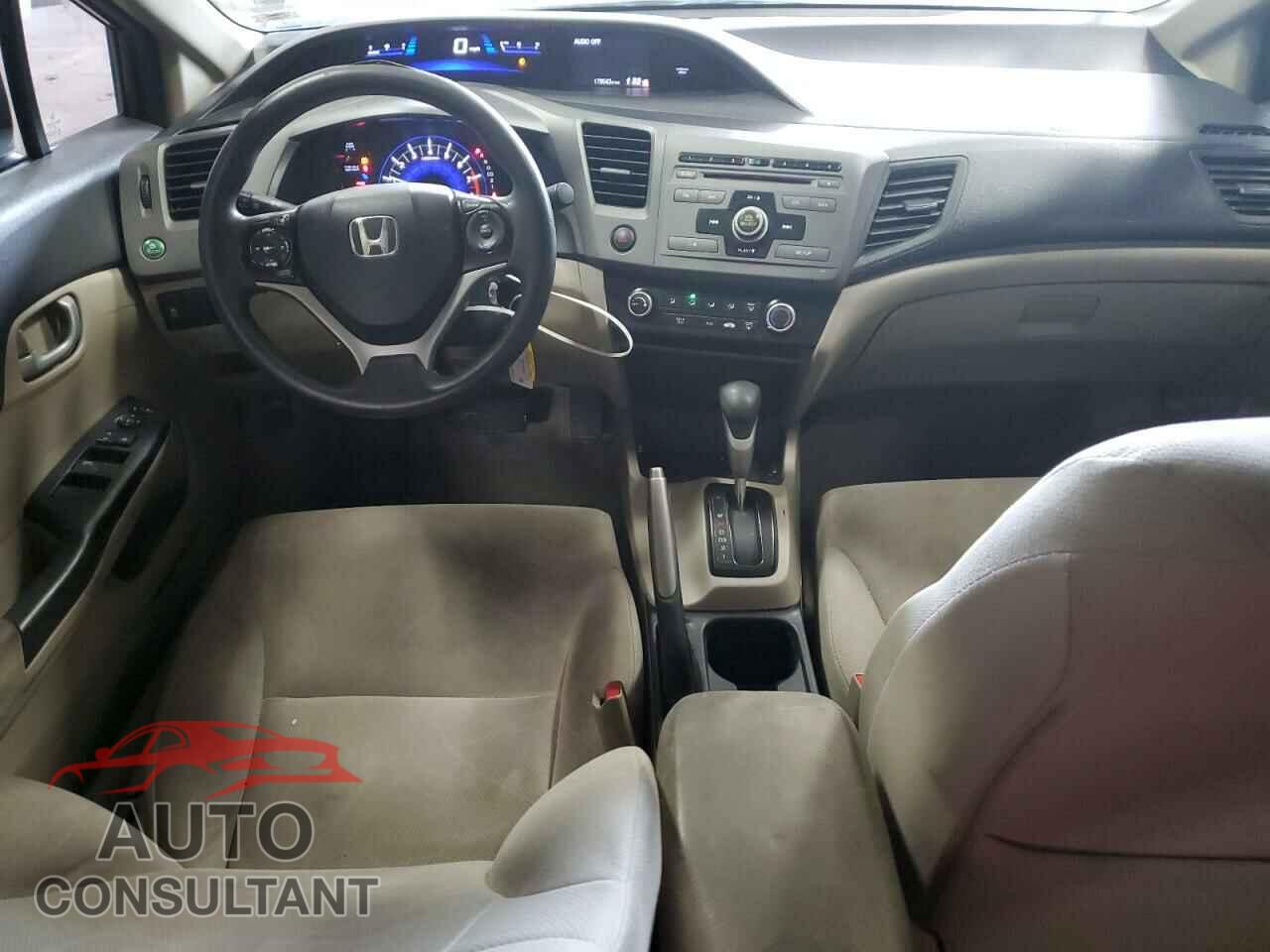 HONDA CIVIC 2012 - 19XFB2F58CE026022
