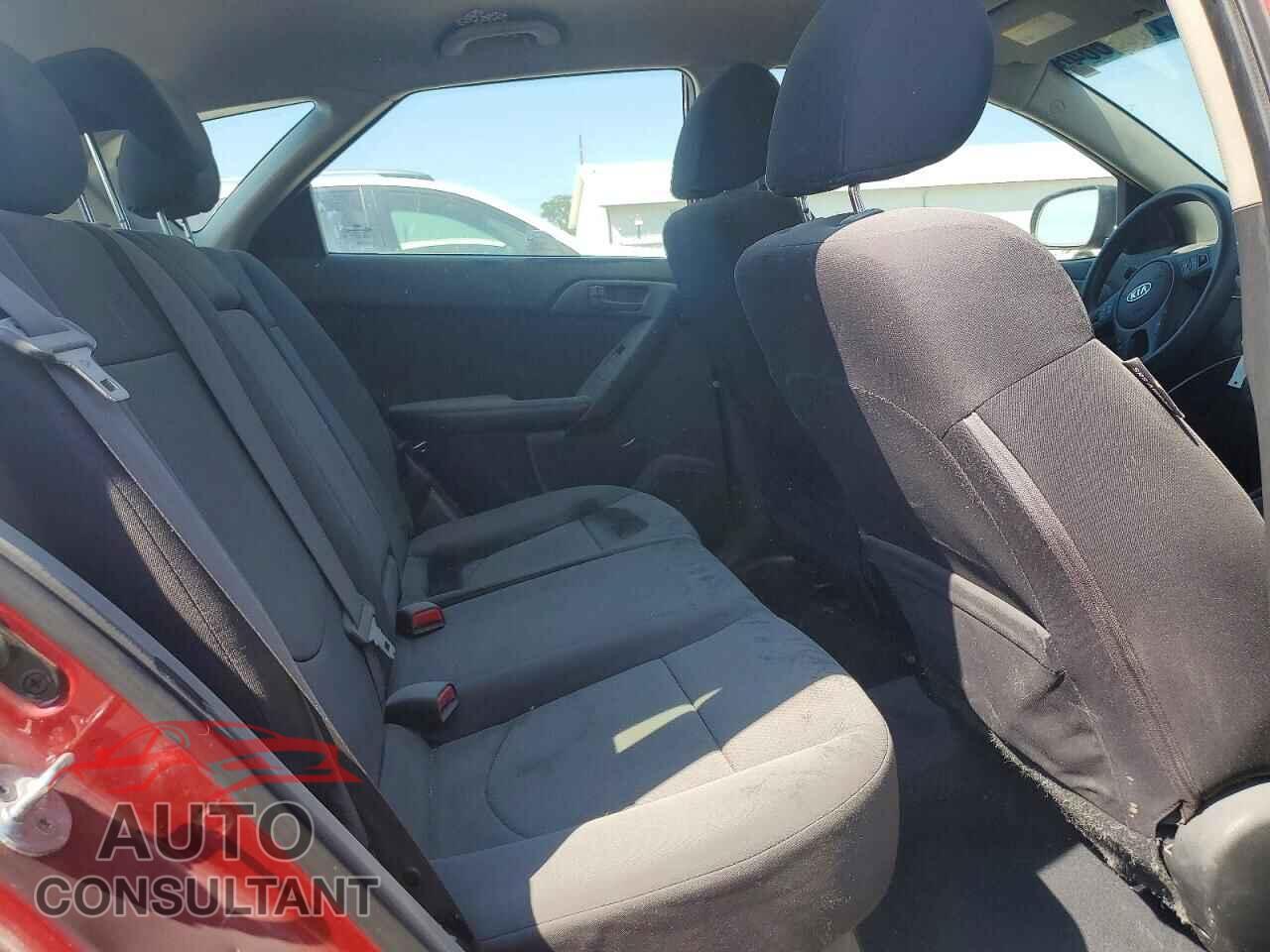 KIA FORTE 2012 - KNAFU5A24C5481998