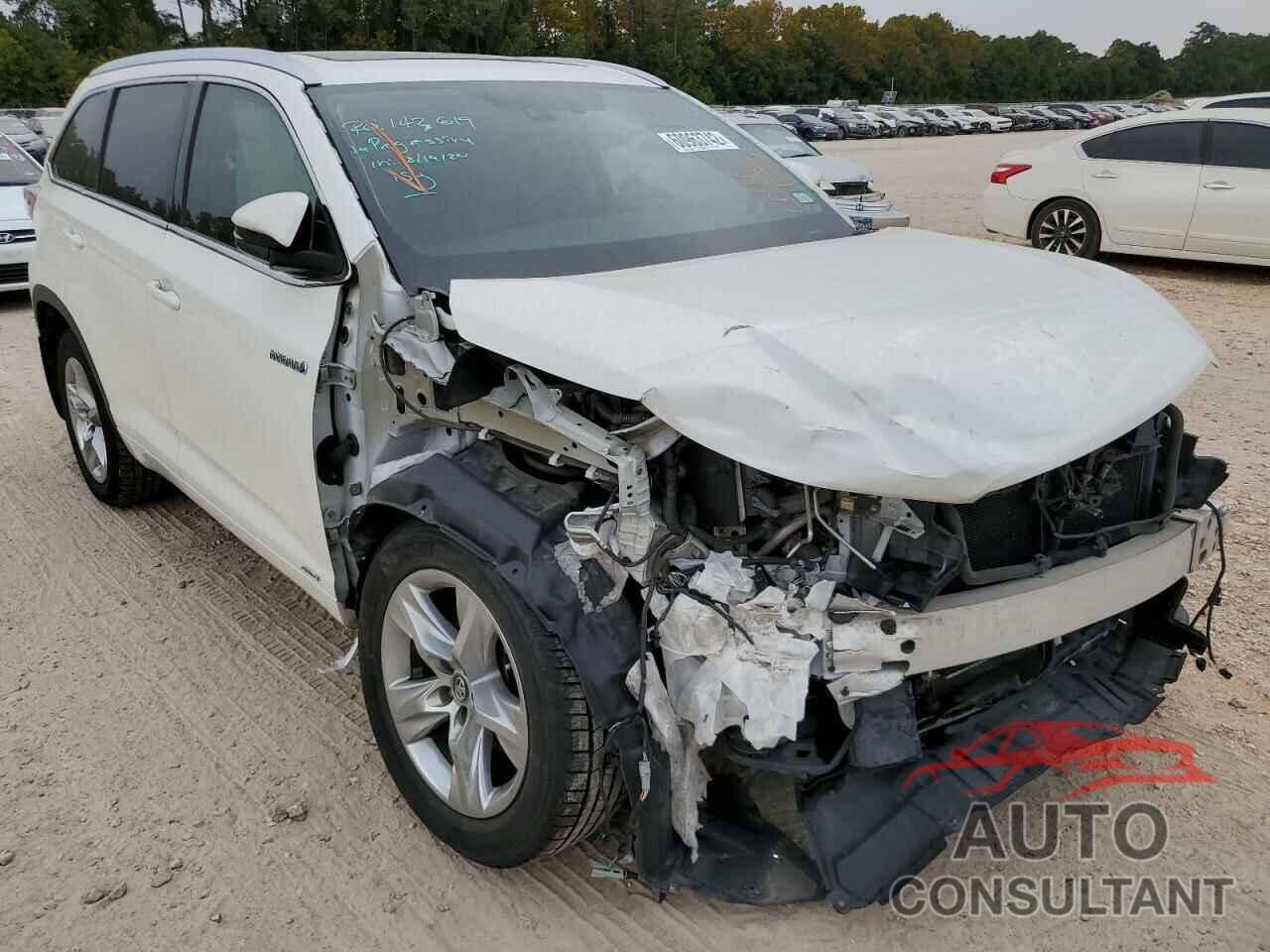 TOYOTA HIGHLANDER 2016 - 5TDDCRFH9GS020216