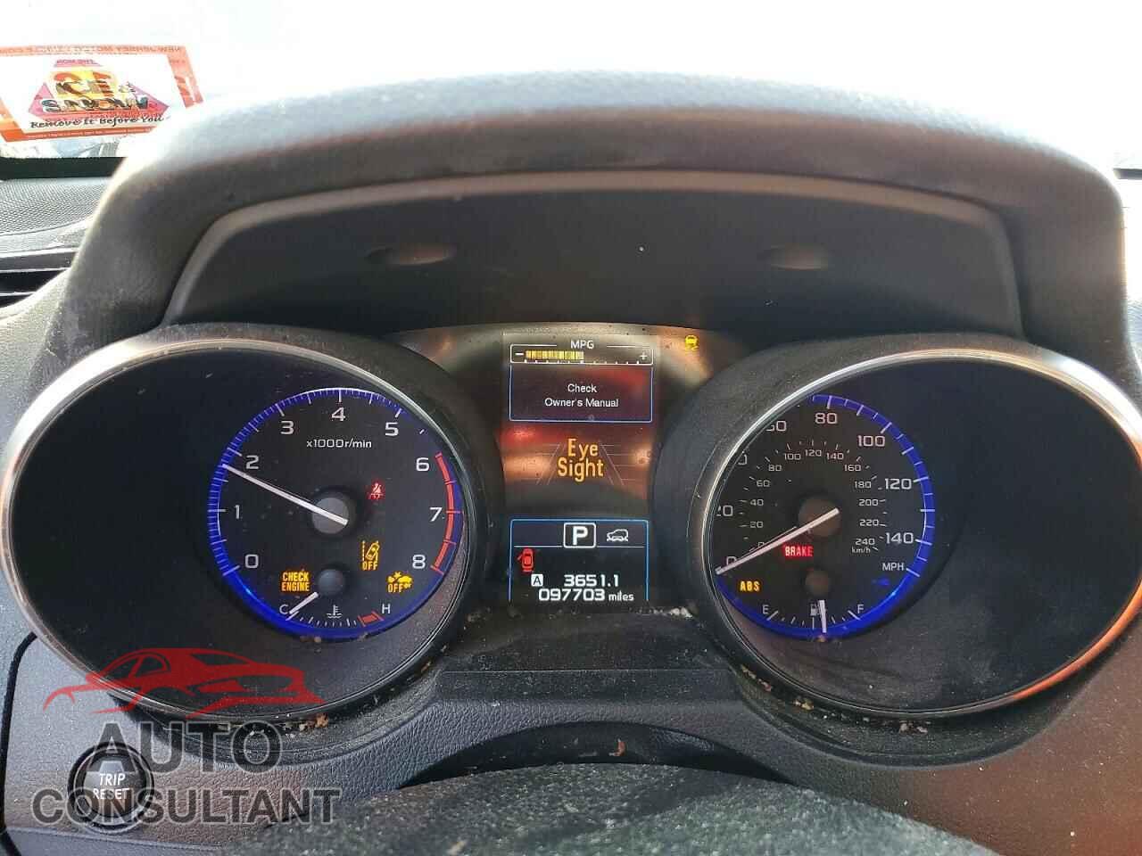 SUBARU OUTBACK 2019 - 4S4BSAFC6K3272110