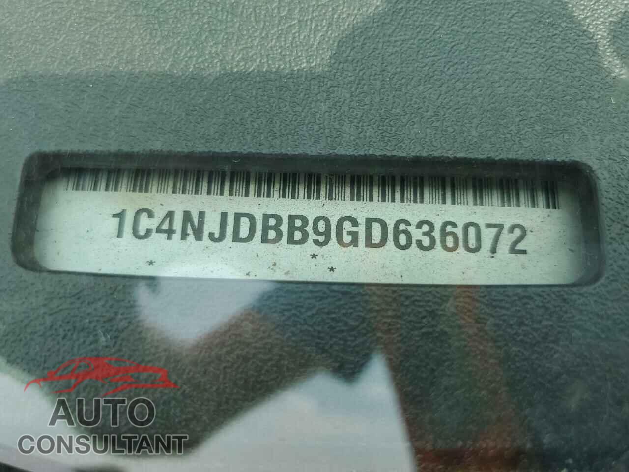 JEEP COMPASS 2016 - 1C4NJDBB9GD636072