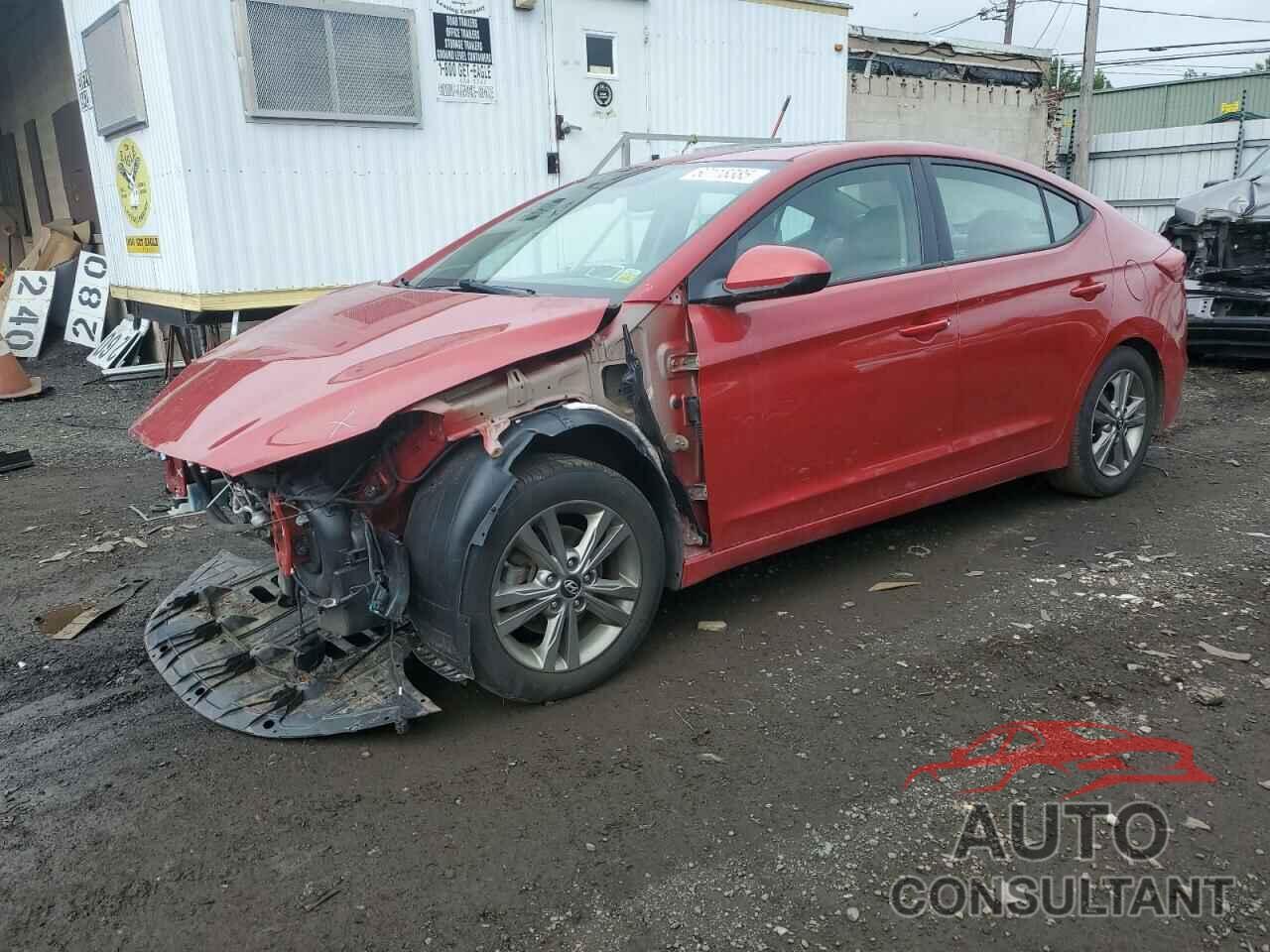 HYUNDAI ELANTRA 2018 - 5NPD84LF0JH391026
