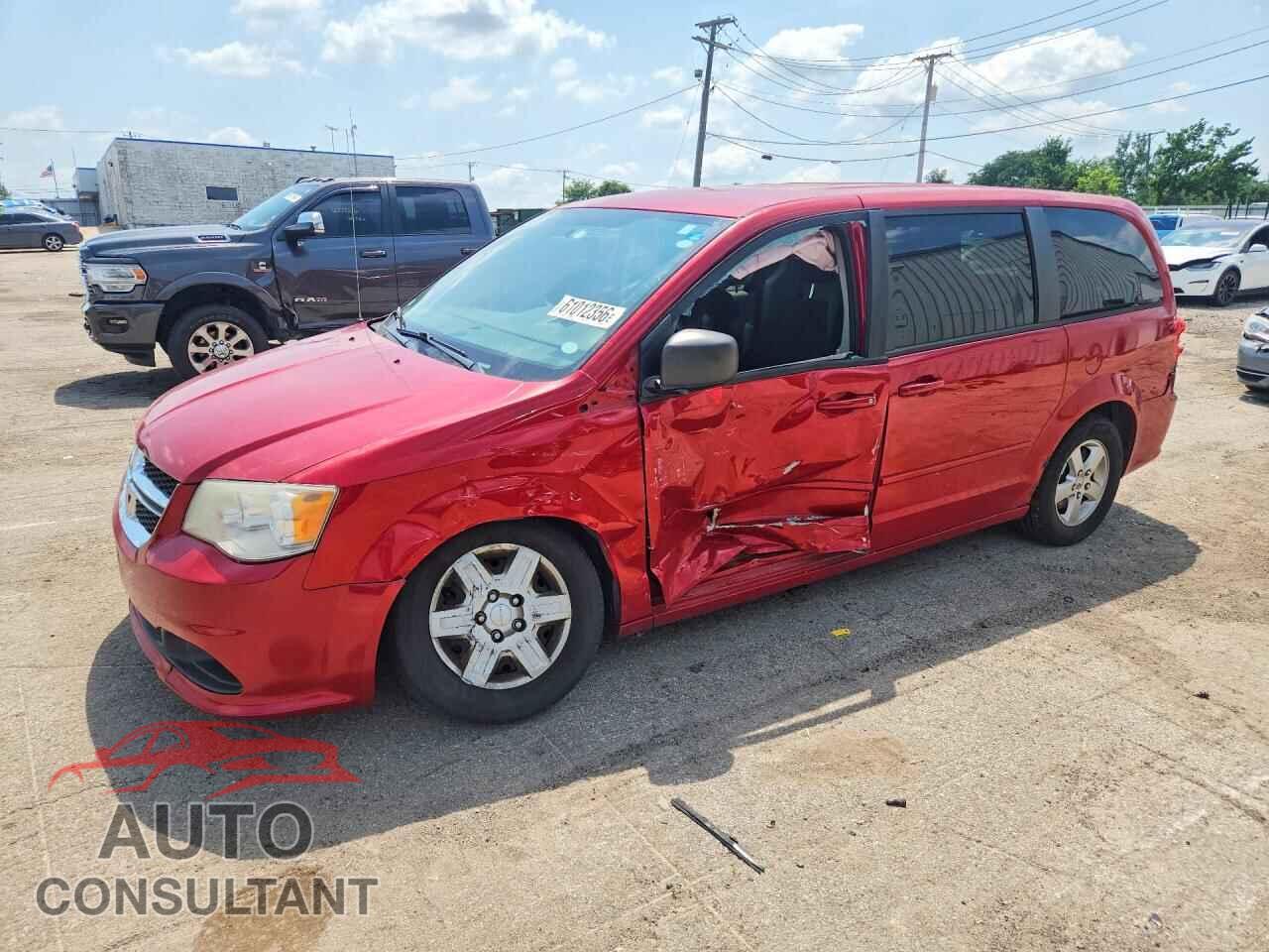 DODGE CARAVAN 2012 - 2C4RDGBG5CR266025