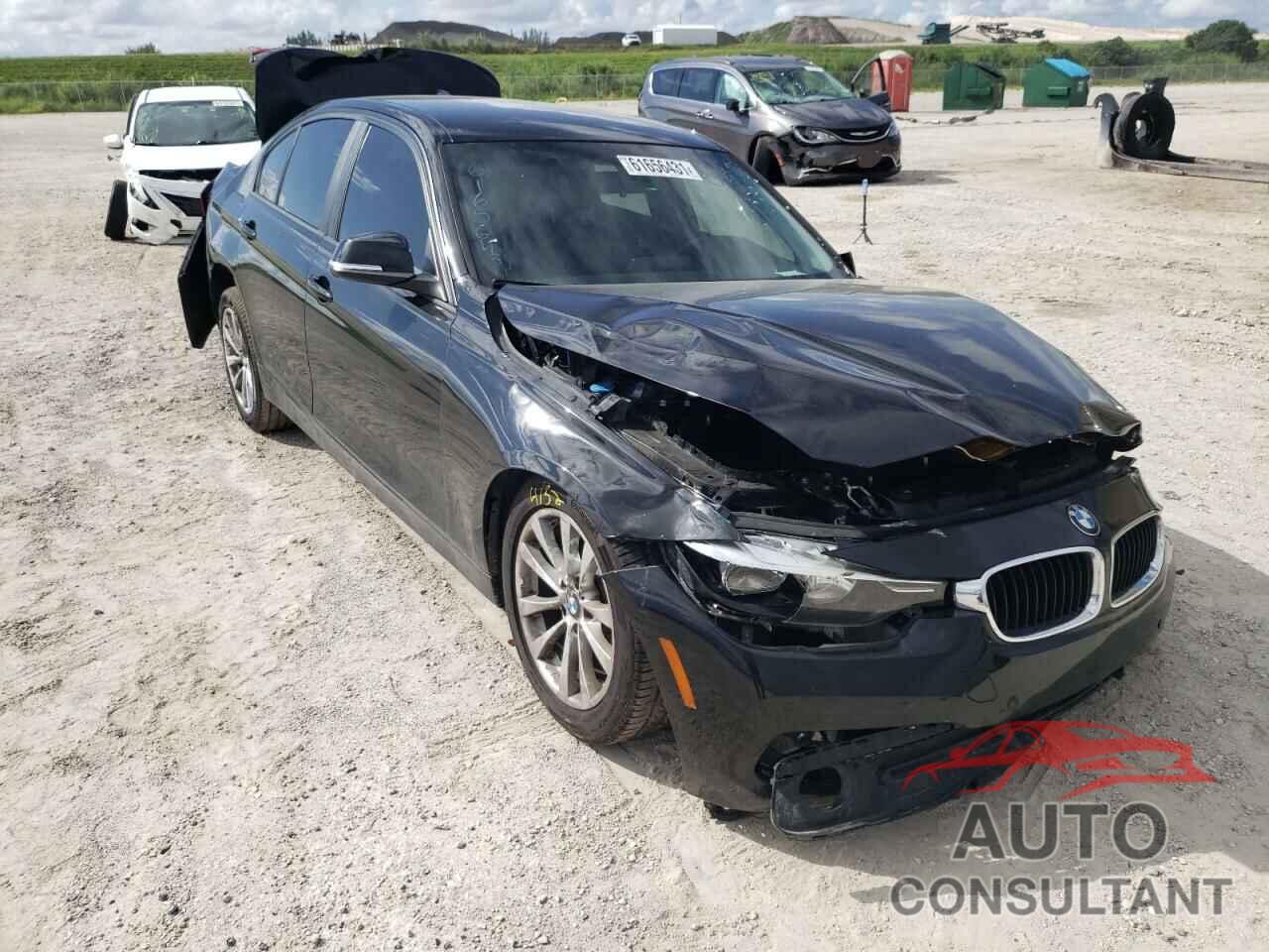 BMW 3 SERIES 2017 - WBA8E1G33HNU18395