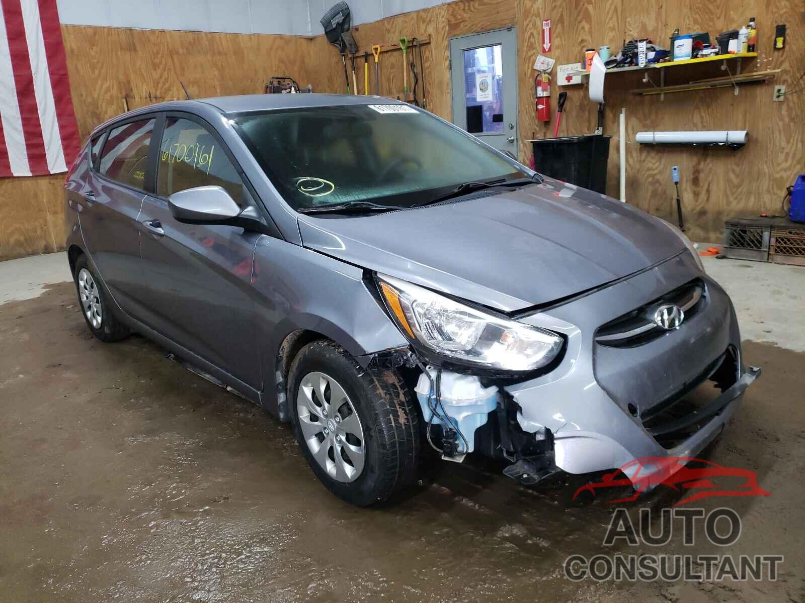 HYUNDAI ACCENT 2017 - KMHCT5AE7HU316619