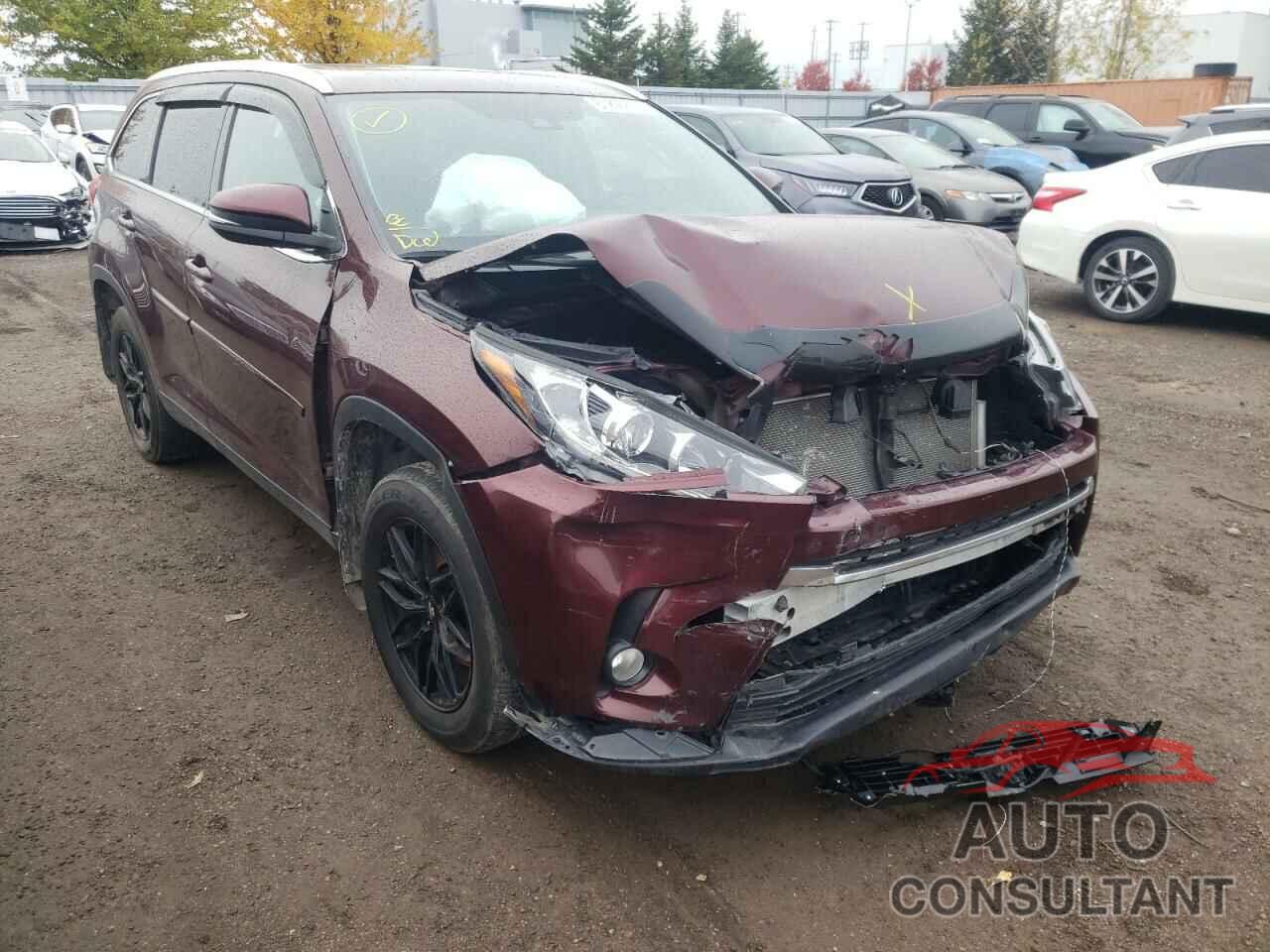 TOYOTA HIGHLANDER 2019 - 5TDJZRFH8KS971680