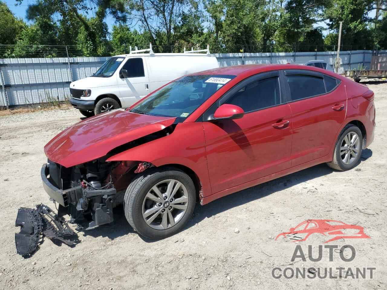 HYUNDAI ELANTRA 2017 - KMHD84LF7HU430223