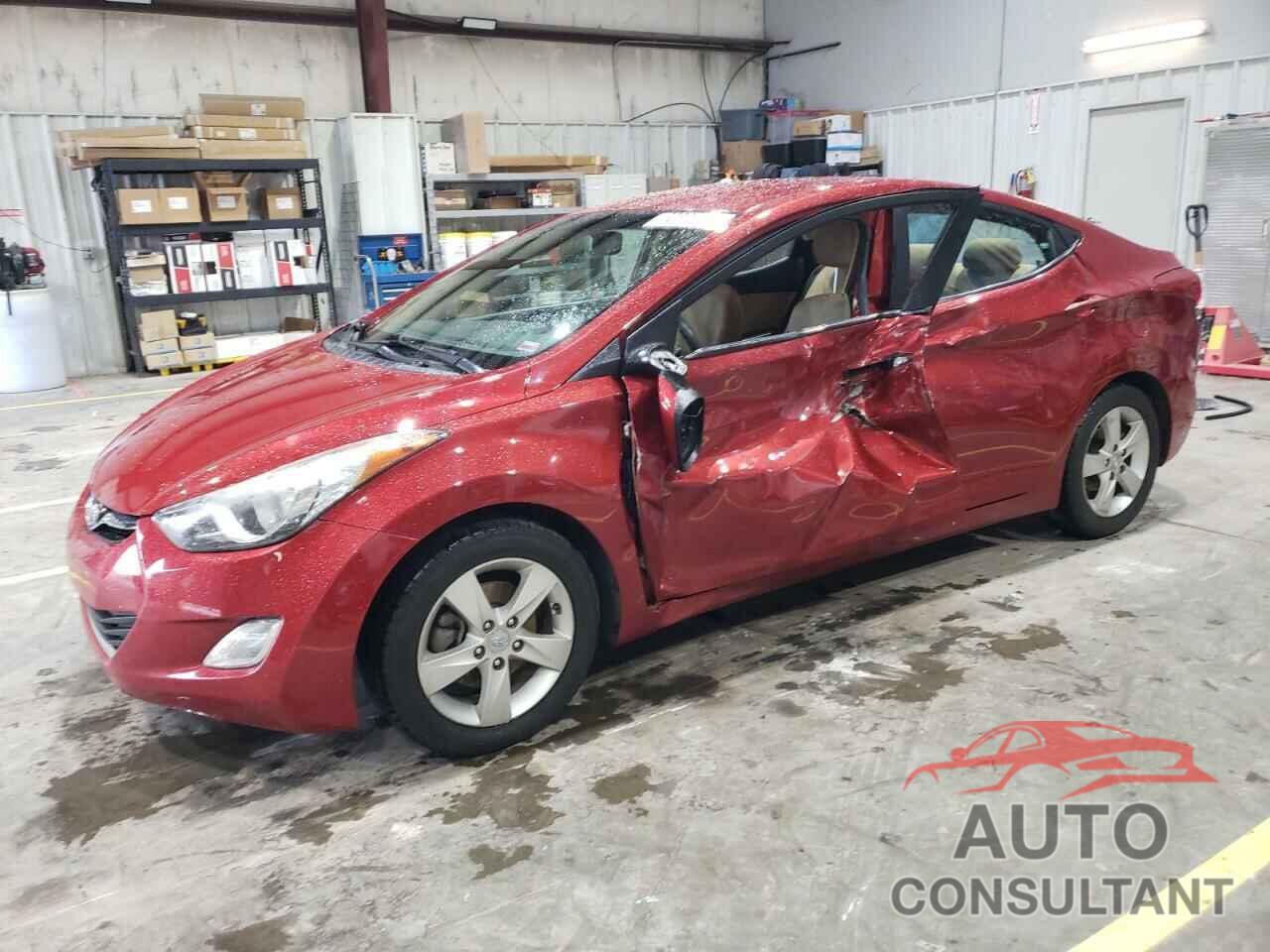 HYUNDAI ELANTRA 2013 - KMHDH4AE7DU806794