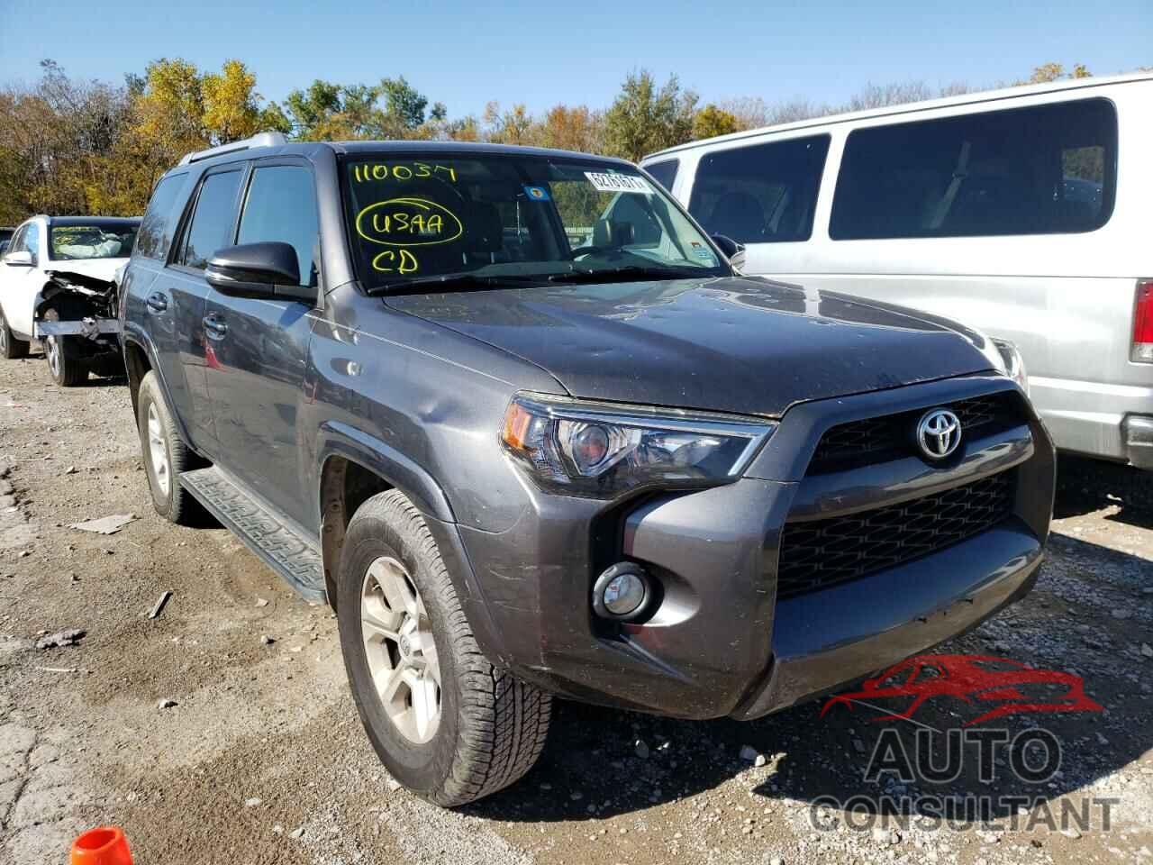 TOYOTA 4RUNNER 2016 - JTEZU5JR3G5110037