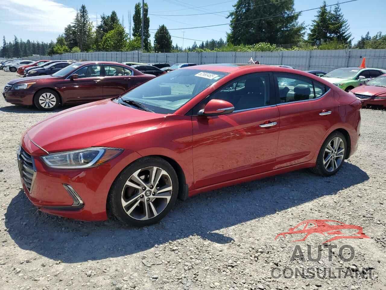 HYUNDAI ELANTRA 2017 - 5NPD84LF7HH175877