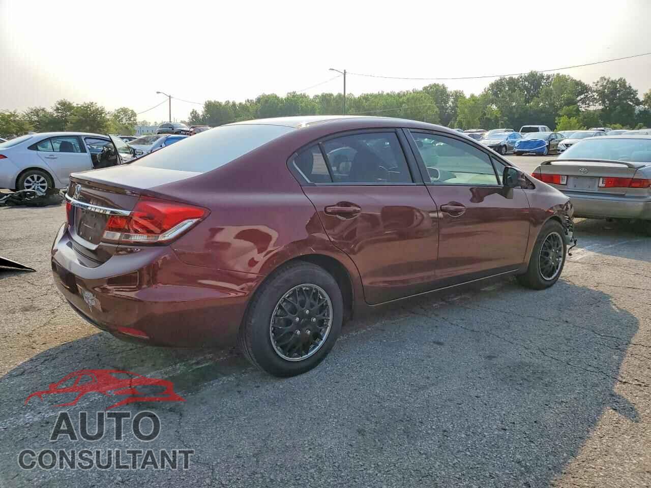HONDA CIVIC 2013 - 19XFB2F54DE077566