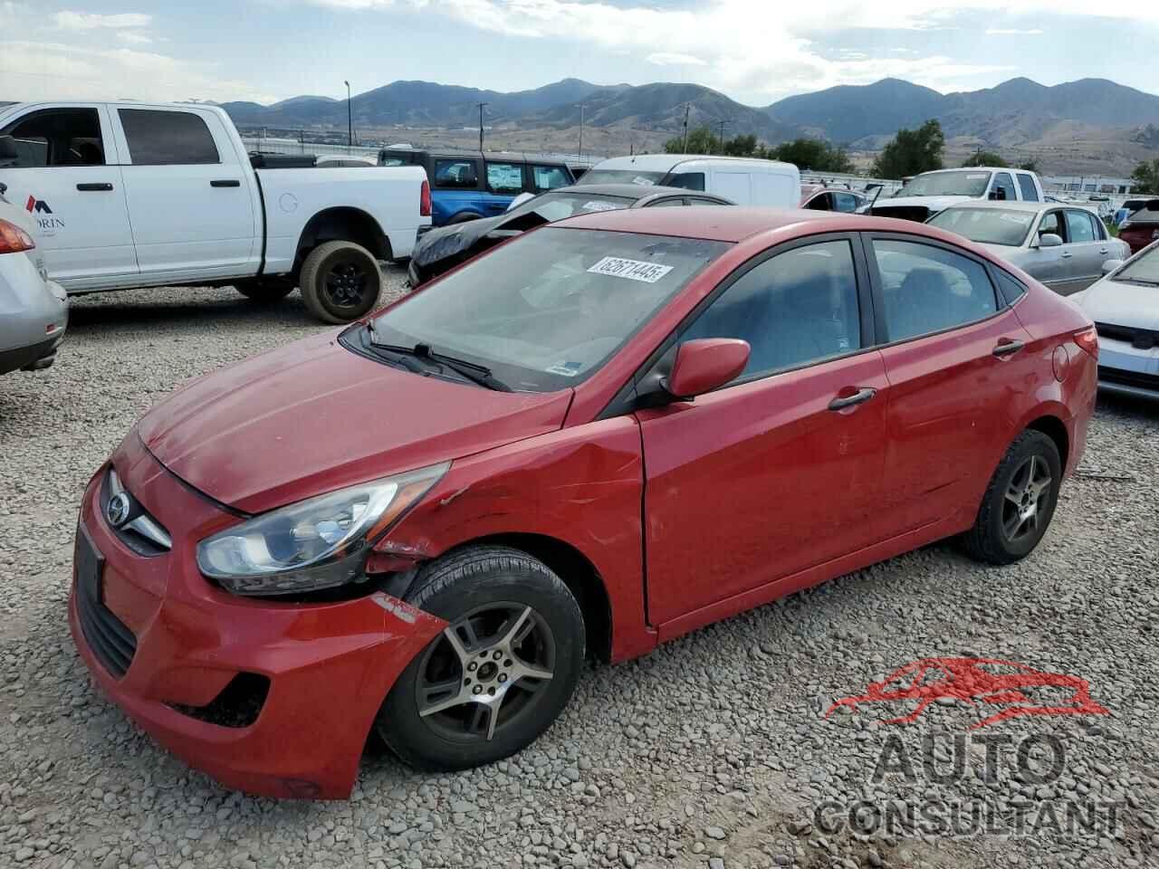 HYUNDAI ACCENT 2012 - KMHCT4AE0CU073593
