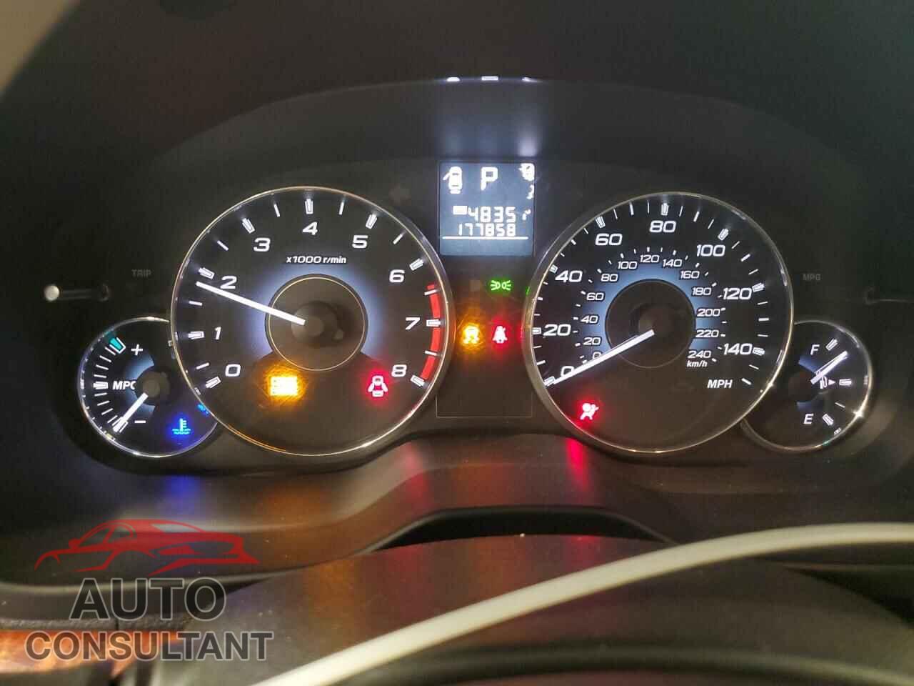 SUBARU OUTBACK 2011 - 4S4BRBLC3B3352650