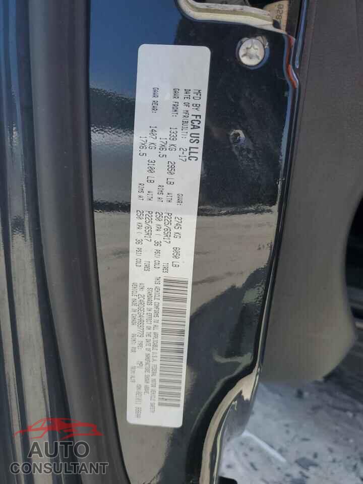 DODGE CARAVAN 2017 - 2C4RDGEG4HR697779
