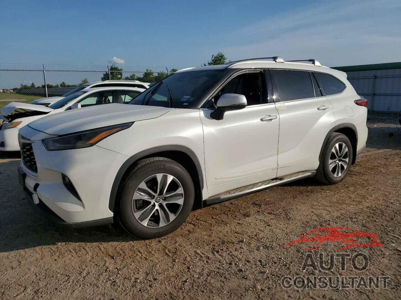 TOYOTA HIGHLANDER 2022 - 5TDGZRAH3NS127987