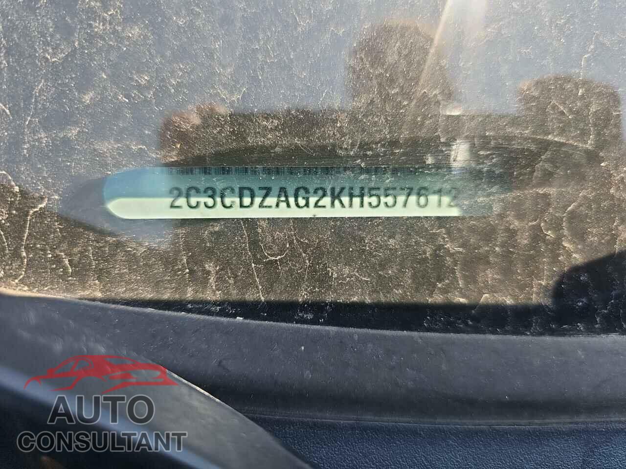 DODGE CHALLENGER 2019 - 2C3CDZAG2KH557612