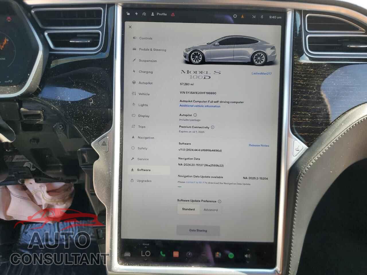 TESLA MODEL S 2017 - 5YJSA1E20HF198890