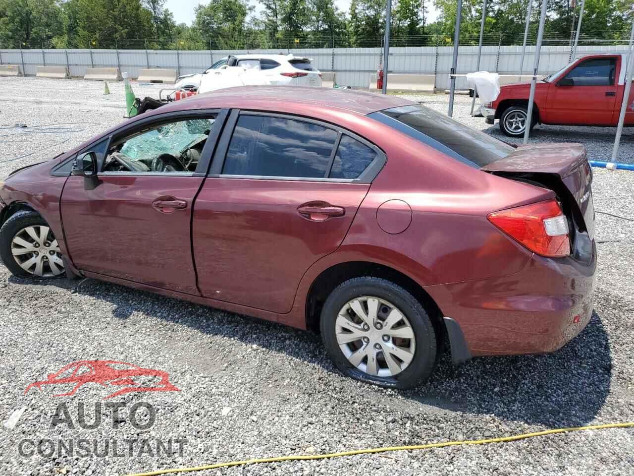 HONDA CIVIC 2012 - 2HGFB2F59CH557543